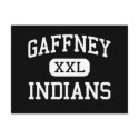 Gaffney - Indians - High - Gaffney South Carolina postcards