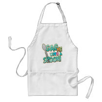 Gag Me With A Spoon aprons by koncepts Gag Me With A Spoon aprons