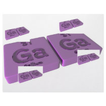 Gaga as Ga Gallium and Ga Gallium Custom Letterhead