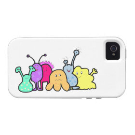 Gaggle of Aliens iPhone 4 Case