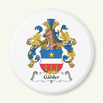 Gahler Family Crest Magnet
