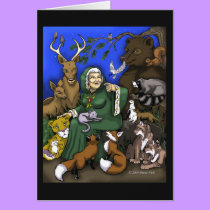 Gaia Greeting Card cards