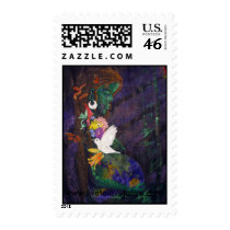 gaia postage stamp