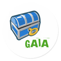 GAIA ROUND STICKER