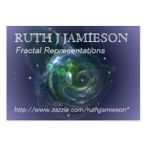 GAIA THE LIVING PLANET business cards