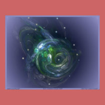 GAIA THE LIVING PLANET ~ On light Blue posters by dequilla GAIA THE LIVING PLANET ~ On light Blue posters