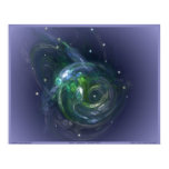 GAIA THE LIVING PLANET ~ On light Blue Posters