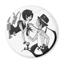 Gaian Love magnets by Renegade_Baby Gaian Love magnets