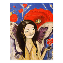 Gaia's Angel Child Postcard postcards