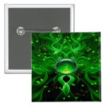 Gaia's Life Stream Pinback Button