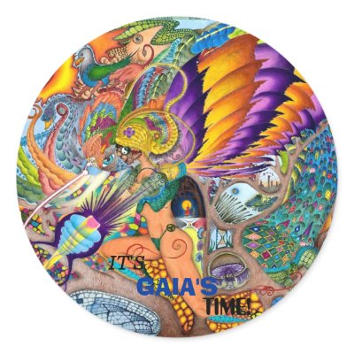 GAIA'S TIME STICKERS by RavenDancing