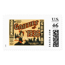 Gaieties Musical Revue 1936 WPA Stamp
