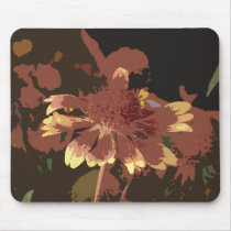 Gaillardia Cutout mousepads by littlewingdesign Gaillardia Cutout mousepads