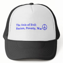 gail's peace design trucker hats