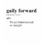 GAILY FORWARD