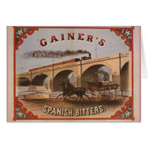 Gainer's Celebrated Spanish Bitters cards