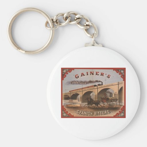 Gainer's Spanish Bitters Key Chain