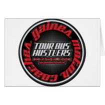 Gaines Motor Coach Tour bus hustlers Card