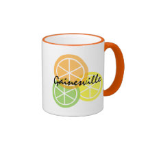 Gainesville FL Citrus OrangeLimeLemon Coffee Mug