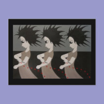 gaining art postcard postcards
