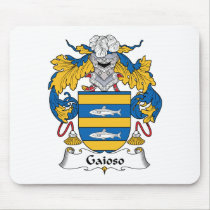 Gaioso Family Crest Mousepad