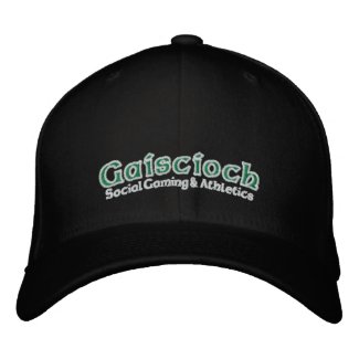 Gaiscioch Social Gaming & Athletics Fitted Hat embroideredhat