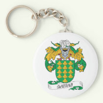 Gaitan Family Crest Keychain