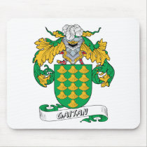 Gaitan Family Crest Mousepad