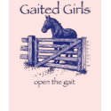 Gaited-Gals-in-blue t-shirts by aimoir Gaited-Gals-in-blue t-shirts