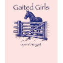 Gaited-Gals-in-blue t-shirts by aimoir Gaited-Gals-in-blue t-shirts