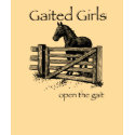 Gaited Gals t-shirts