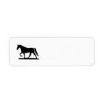 Gaited Horse Return Address labels