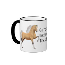 Gaited Horses Rock Mug by twopurringcats Gaited Horses Rock Mug