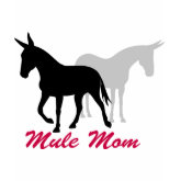 Gaited Mule Mom shirt available from Missouri Mule Gifts Guide