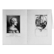 Gaius Cornelius Tacitus  engraved by Julien Cards