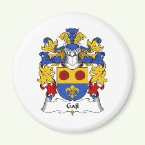 Gajl Family Crest Magnet