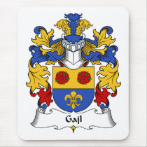 Gajl Family Crest Mousepad