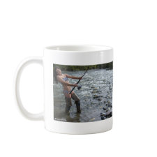 Gal Chum Salmon Fishing Mug mug