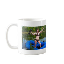 Gal Holding a Burbot Mug 2 mug