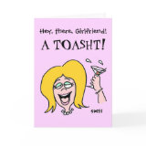 Gal to Gal Birthday Card card