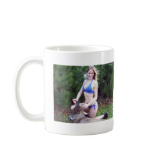 Gal with a Deer Mug 2 mug