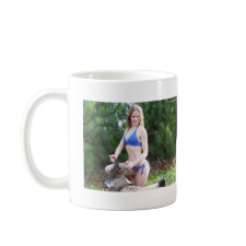 Gal with a Deer Mug 4 mug