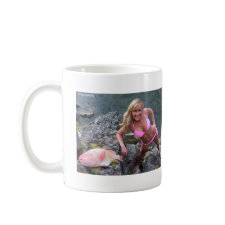 Gal with a Rockfish Mug mug