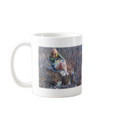 Gal with a Ruffed Grouse Mug mug