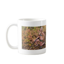 Gal with a Spruce Grouse Mug mug