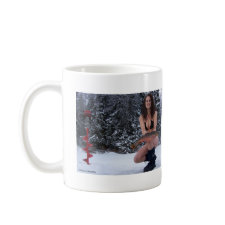 Gal with Arctic Char Mug mug