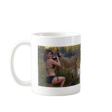 Gal with Ducks 3 mug