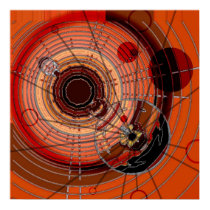 Gala - Abstract Poster posters by MyOtherPlanet Gala - Abstract Poster posters