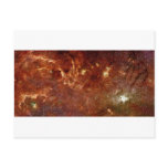 Galactic Core of the Milky Way Galaxy Postcard