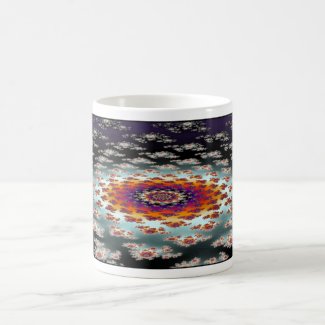 'Galactic Flower' mug